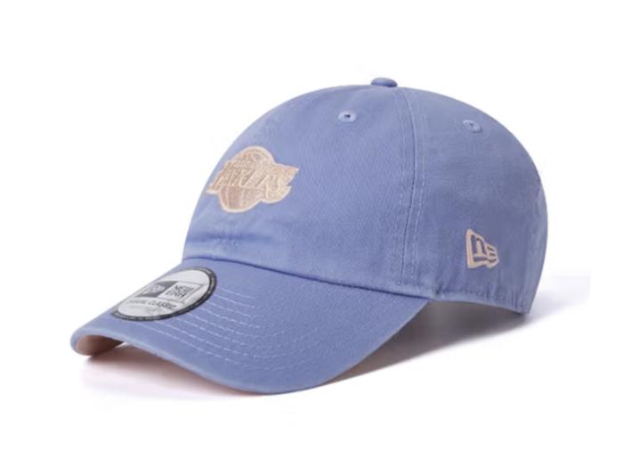 New Era Casual Classic Los Angeles Lakers Lavender/Rose Gold 100% Ori