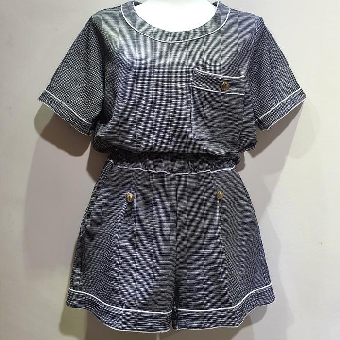 Set Blouse + Pants Grey Deary