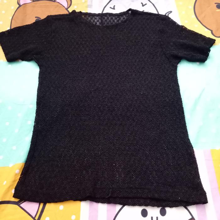Baju jaring rajut wanita (PRELOVED)