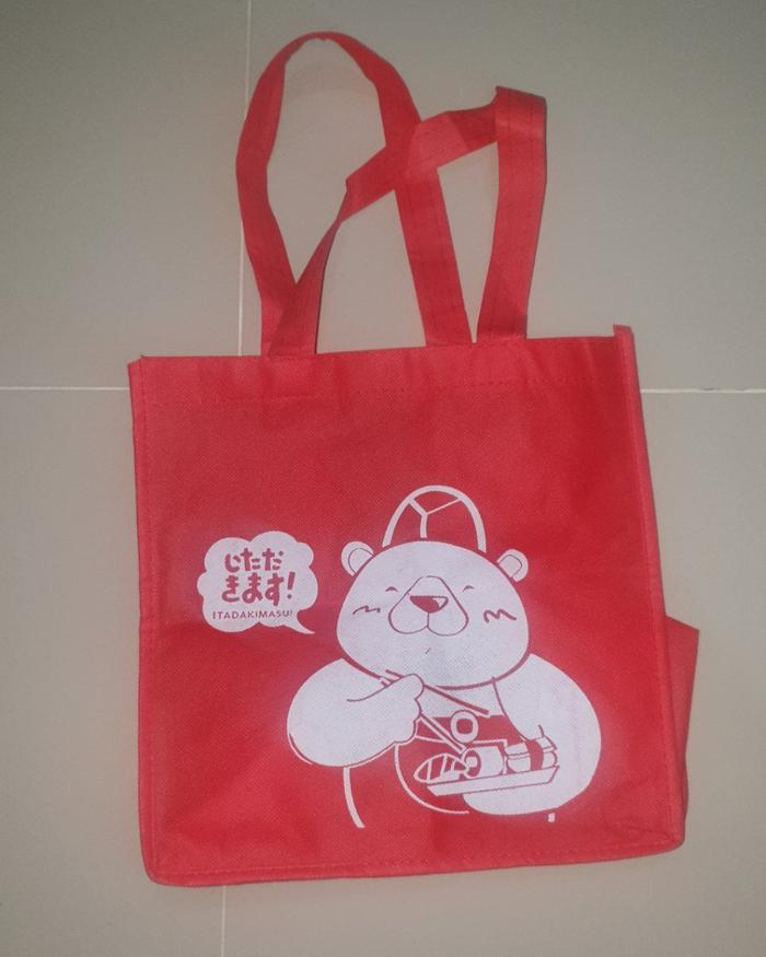 Tas Shoping Bag Totebag Ichiban Sushi Mako Gokana Hokben Ori