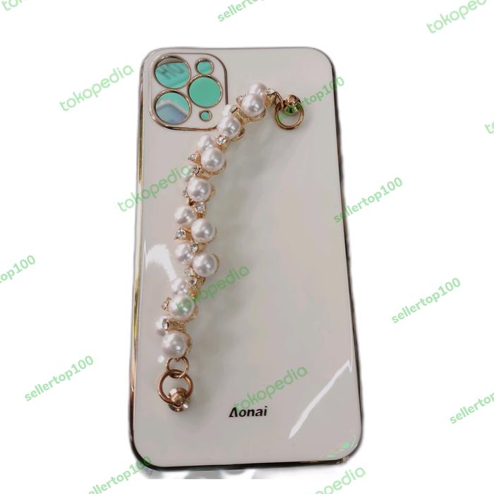 CASE MODEL BARU MILENIAL IPHONE 11 PROMAX MUTIARA