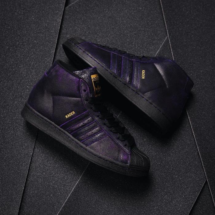 Adidas Kader Pro Model ADV Black/Purple 100% authentic