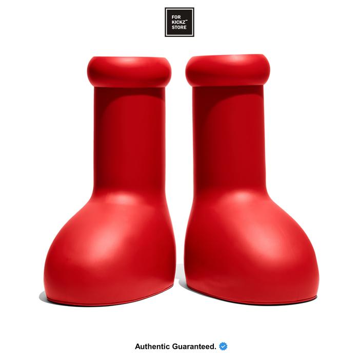 MSCHF x ASTROBOY BIG RED BOOTS