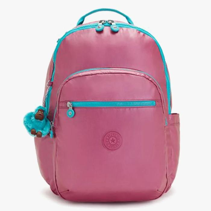 KIPLING SEOUL (Original) Tas Ransel Wanita - Fresh Pink Met