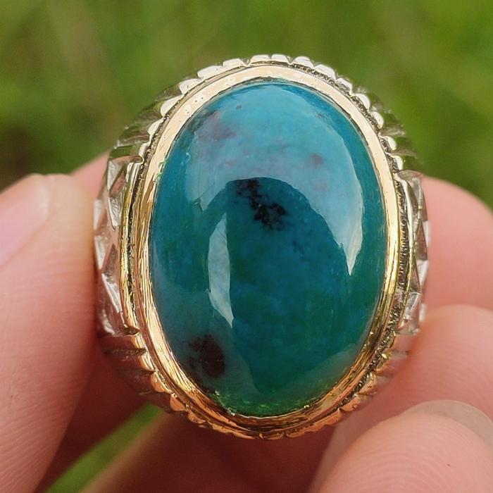 Natural Bacan Doko Majiko ( Batu Akik asli Ternate )