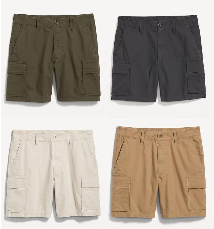 Celana Pendek Cargo Old Navy Lived-In Straight Original