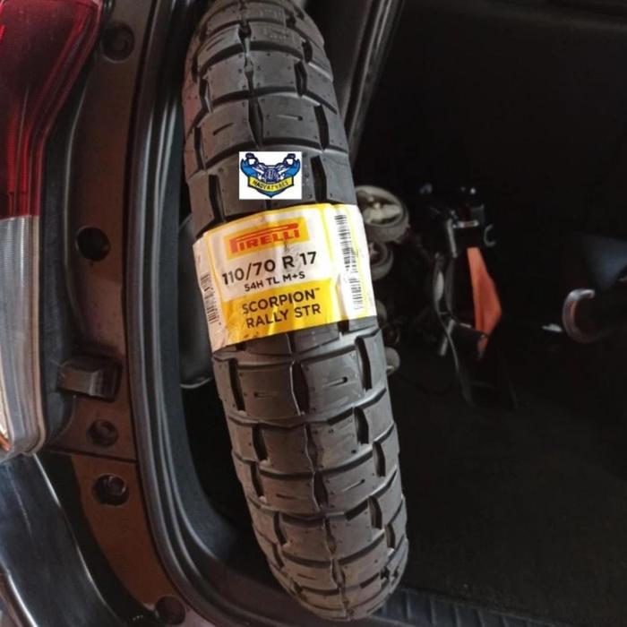 Ban pirelli rally STR 110/70-17 120/70-17