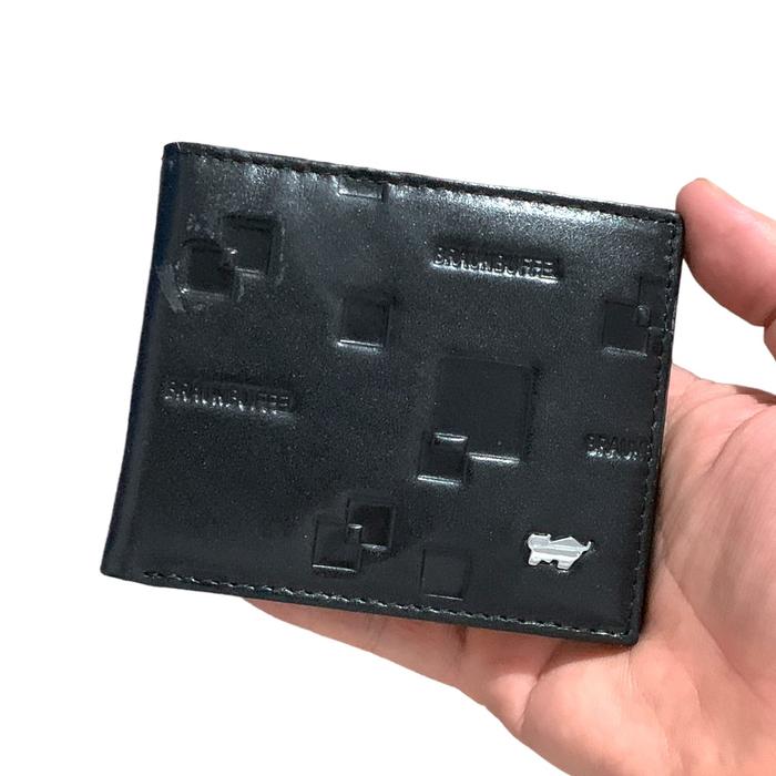 Braun Buffel dompet pria wanita kecil mini slim tipis kulit asli