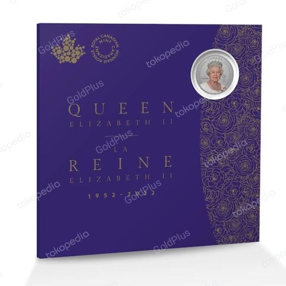 Queen pure silver canadian mint