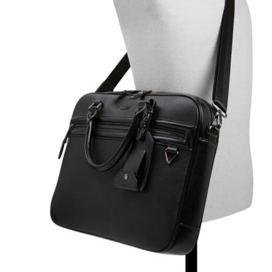 Tas Pria Merk Aldo/Kaup Messenger Bag/warna hitam