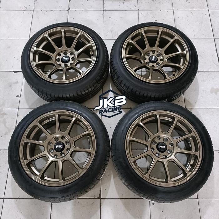 velg mobil bekas ze40 R16 pcd 4x100/14 + ban 205 50 r16