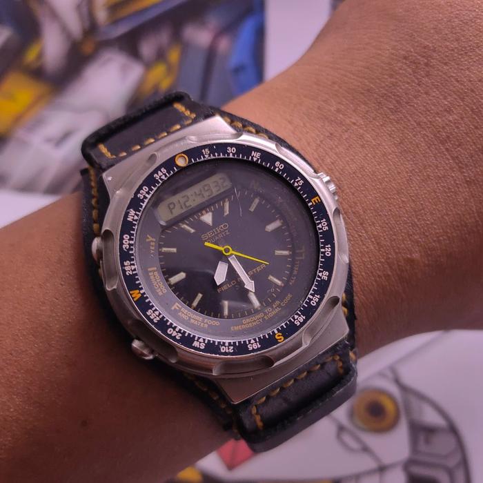 JAM TANGAN PRIA SEIKO FIRST GENERATION FIELD MASTER SECOND ORIGINAL