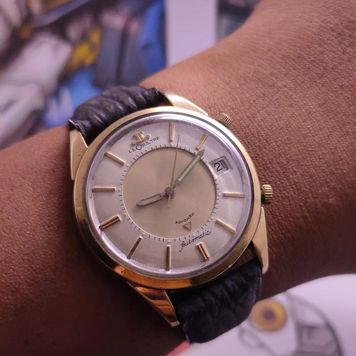 JAM TANGAN PRIA JAEGER LE COULTRE MEMOVOX AUTOMATIC SECOND ORIGINAL