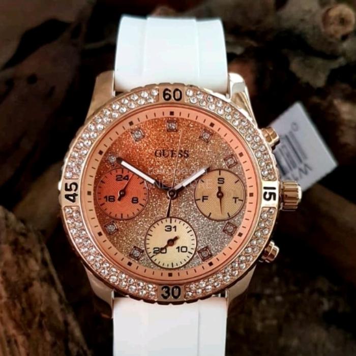 JAM TANGAN WANITA GUESS W1098L5 W1098L6 ORI Second