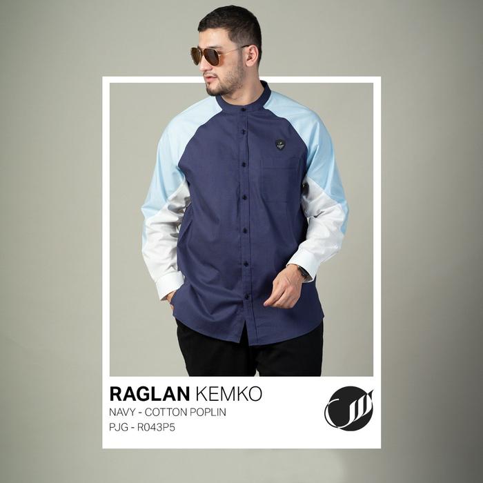 KEMEJA KOKO PANJANG RAGLAN PRIA SAMASE