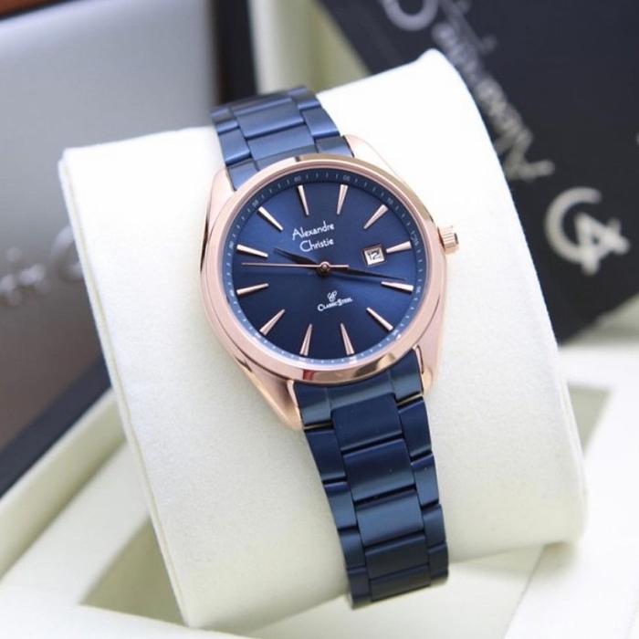 Jam Tangan Wanita Original Alexandre Christie AC8568LD