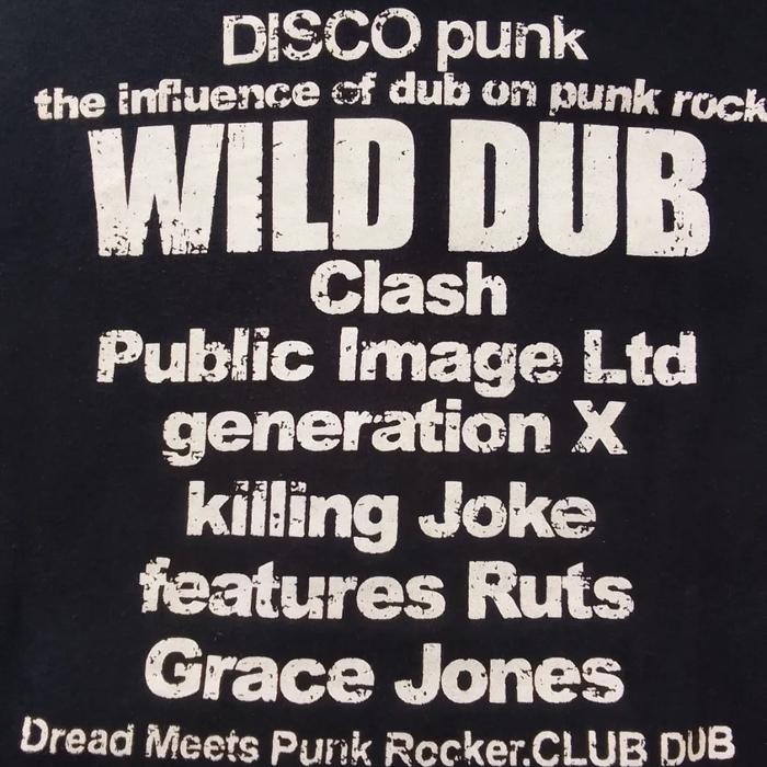 Vintage Disco Punk The Clash Public Image Ltd Wild Dub Zip Hoodie