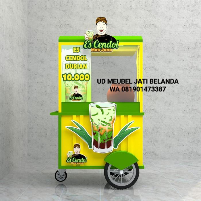gerobak es cendol gerobak kekinian gerobak es teh