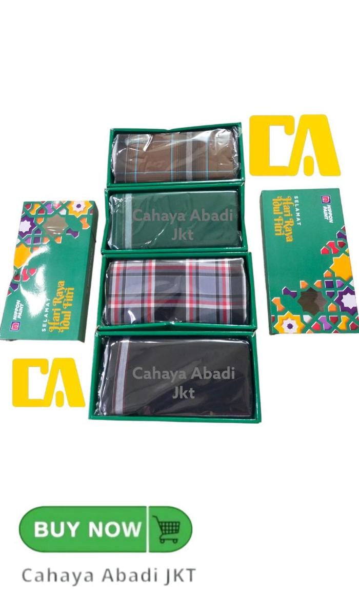 Sarung Tenun Merk Atlas Nippon Paint / sarung nippon paint