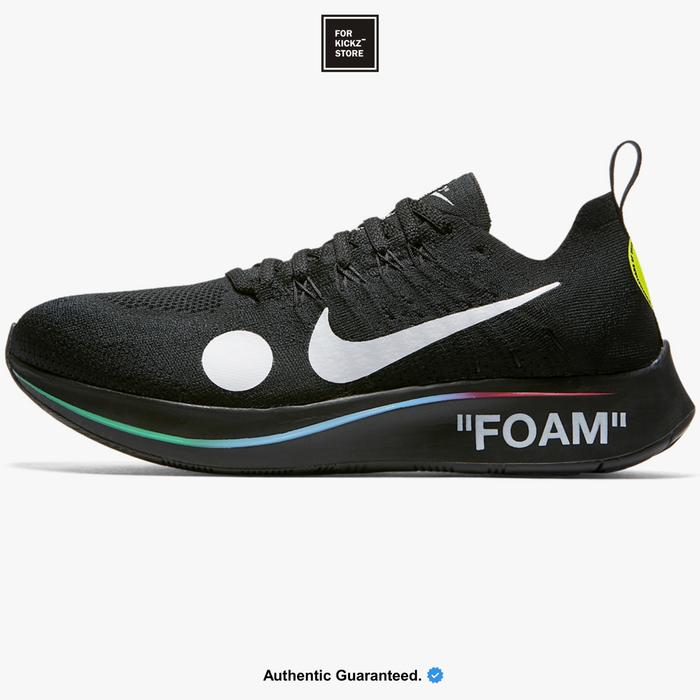 OFF-WHITE x NIKE ZOOM FLY MERCURIAL FLYKNIT BLACK
