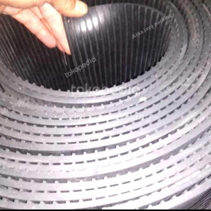 karpet karet gari2/ karpet lantai bahan karet 4mm 1,2m x 15m