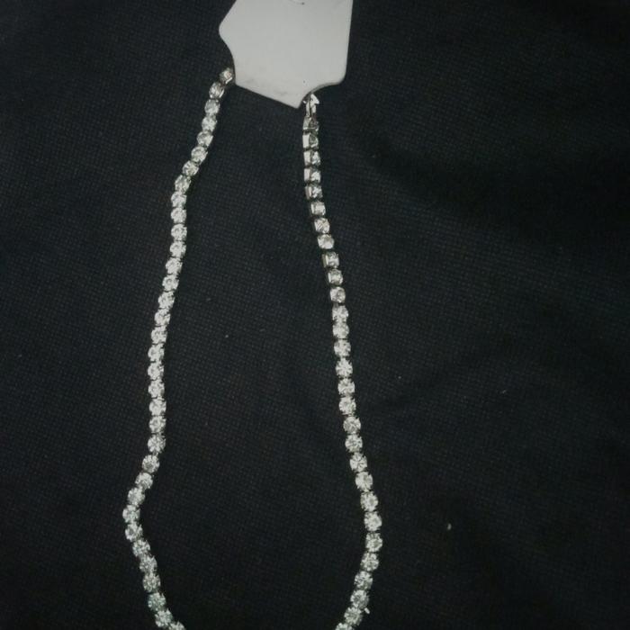 KALUNG EMAS PUTIH IMITASI