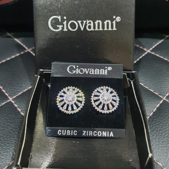 Anting Jepit Giovanni Cubic Zirconia earing