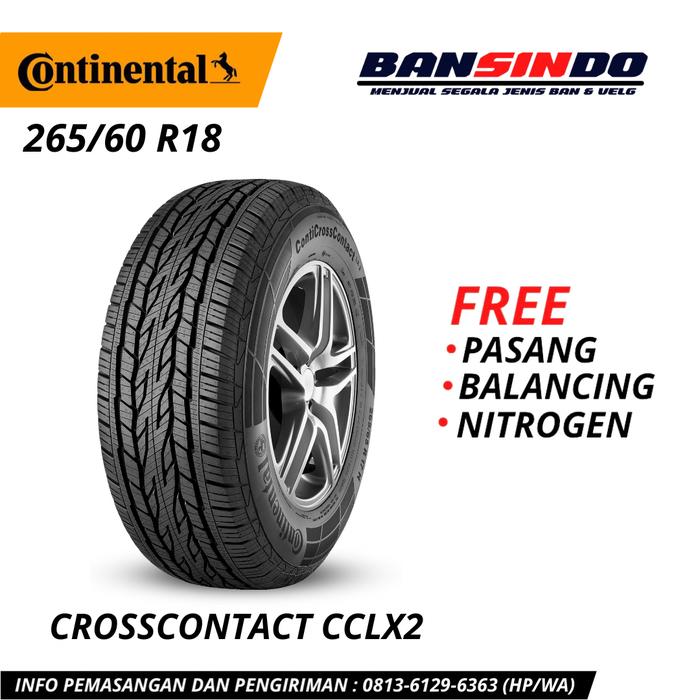Ban Mobil 265/60 R18 Continental Cross Contact LX2