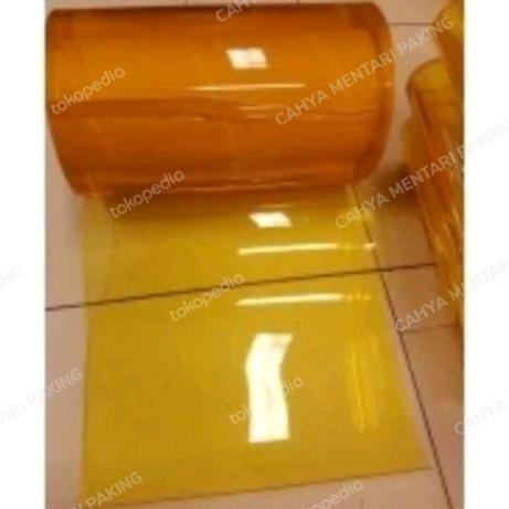 tirai pvc curtain kuning