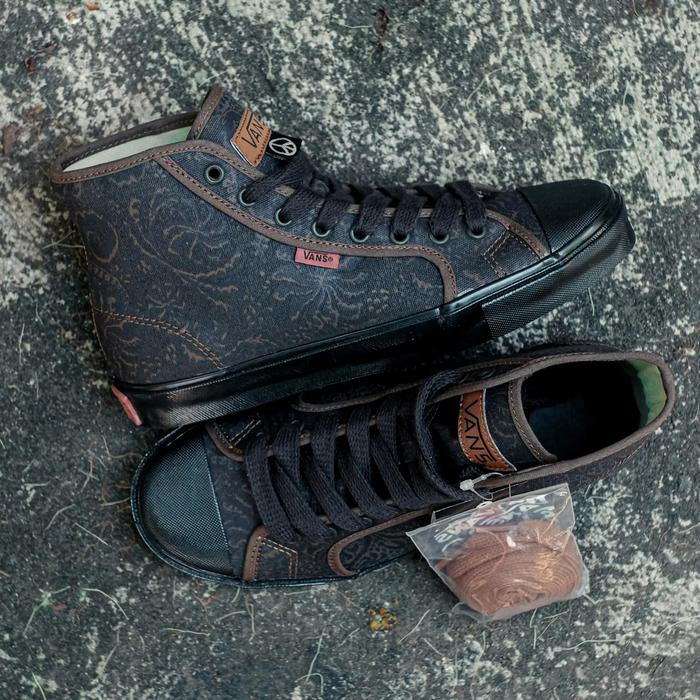 VANS VAULT X TAKAHAYASHI STYLE  24 LX FERN CAMO BLACK OLIVE