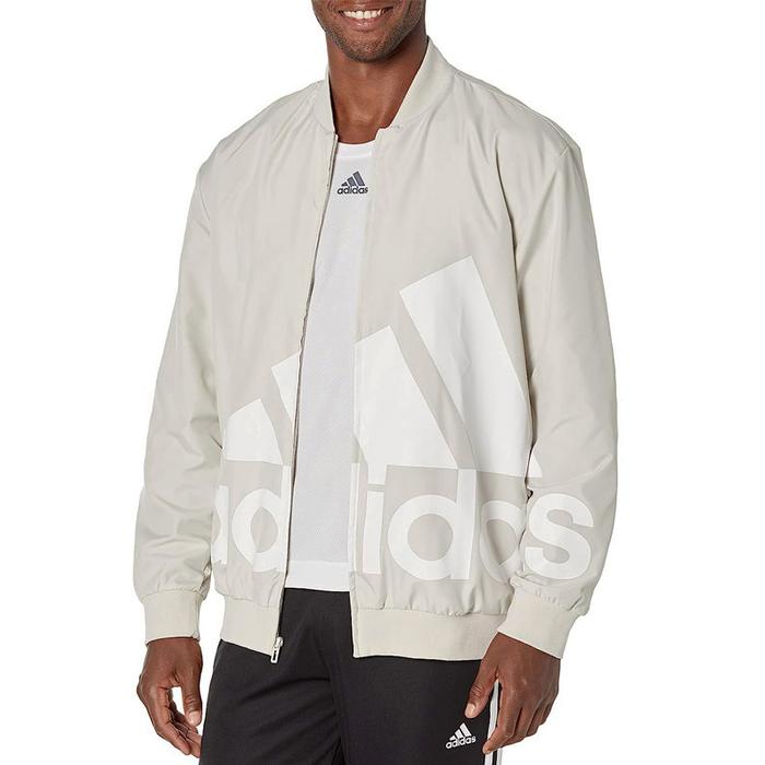 Jaket Adidas Essentials Giant Big Logo Windbreaker HL6922 ORIGINAL