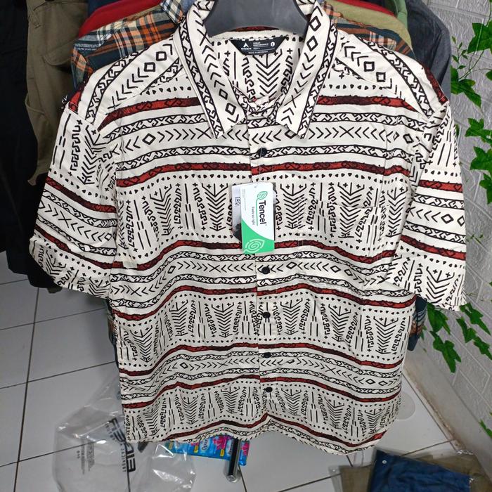 kemeja batik eiger x tribes original