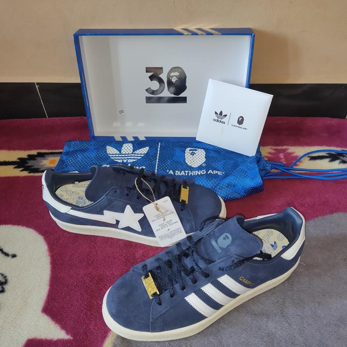 Adidas Campus 80s X Bape 30thn Anniversary Original