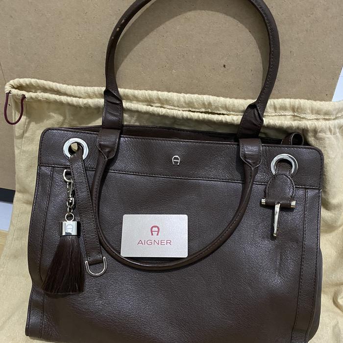 Tas aigner original second / preloved