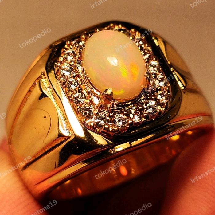 cincin batu kalimaya teh asli natural
