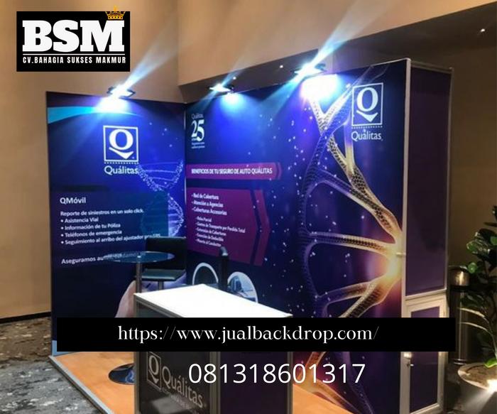 Stand booth R8 stand pameran booth custom 081318601317