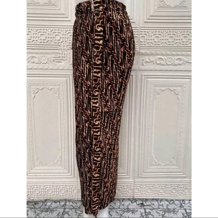 Rok Panjang Batik Plisket Griya Wiru Prisket Parang Kusuma Klasik Kuno