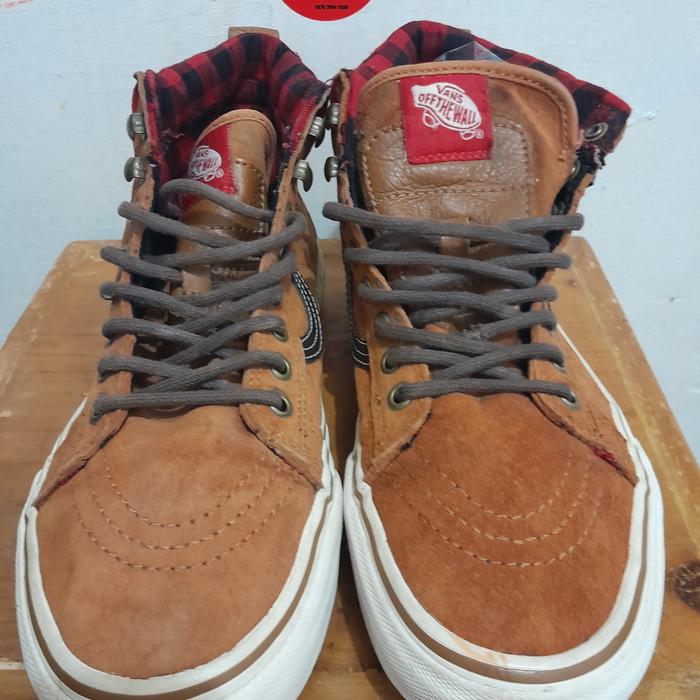 sepatu pria vans sk8 leather