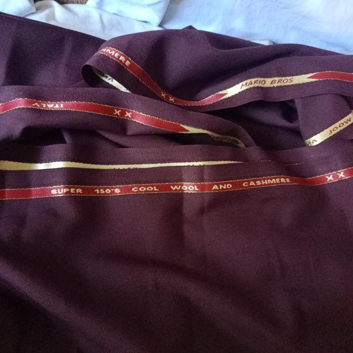 super 150's cool wool and cashmere by mario bros italy, 350x150 cm