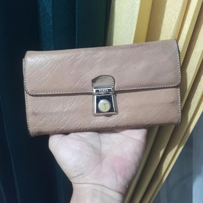 Dompet Wallet TODS Auth Leather Second