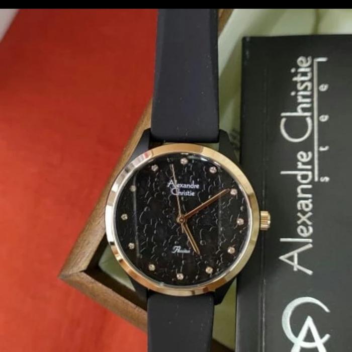 Jam Wanita ORIGINAL Alexandre Christie ACF 2A03 LH Stainless Steel