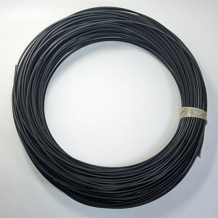 Tali Rotan/Pandepun Bahan Tas/Selang Piping Plastik Hitam 2,5 mm