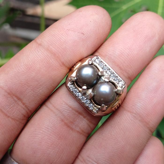 batu natural mutiara air laut