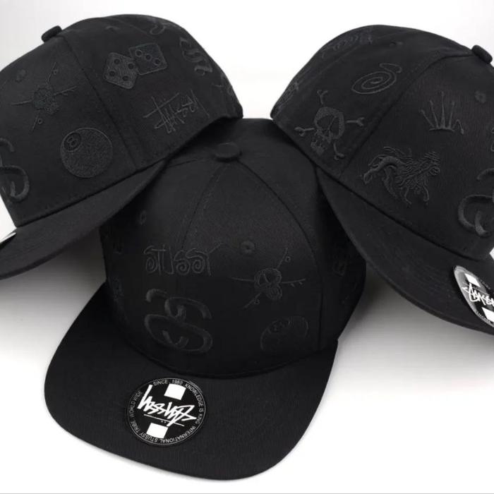 topi snapback stussy / stussy cap original import / hat