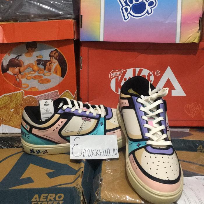 SEPATU AEROSTREET 2D LOW TOSCA PINK