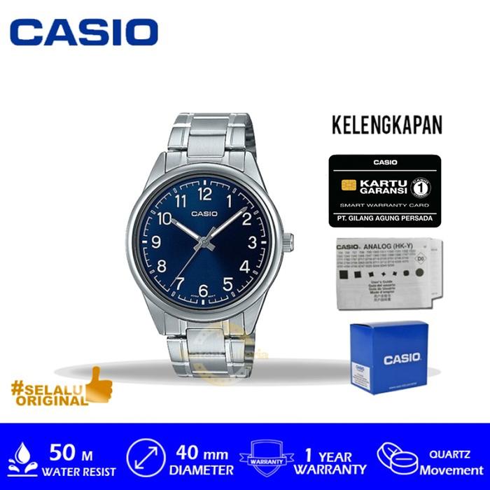 Casio General MTP-V005D-2B4/MTP-V005D-2B4/MTP-V005D Original Murah