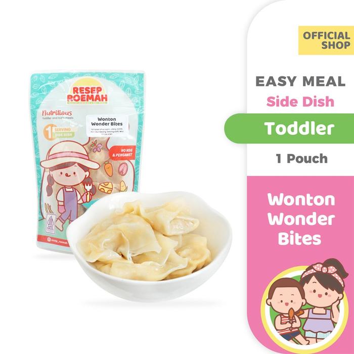 Resep Roemah Wonton Wonder Bites / Wonton Ayam / Toddler