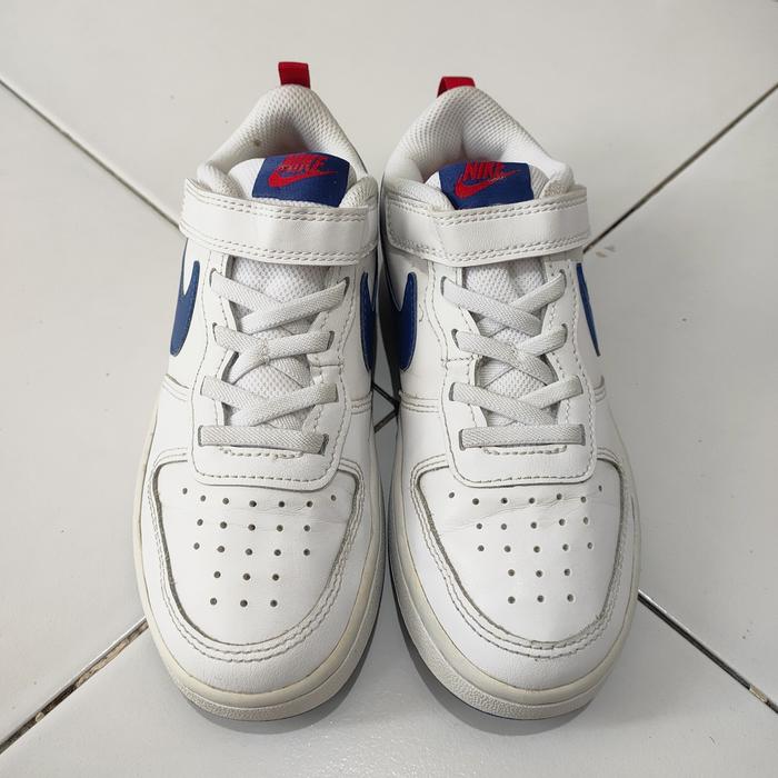 SEPATU SECOND NIKE COURT BOROUGH LOW (BQ5451-113) SIZE 33.5