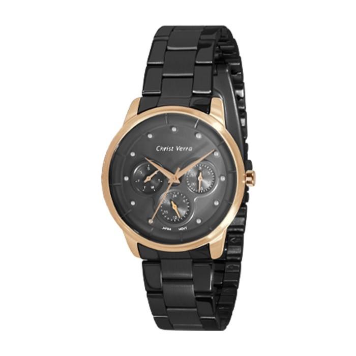 Jam Tangan Wanita Christ Verra CV 21102L-18 GUN