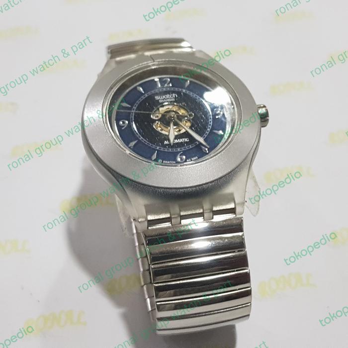 JAM SWATCH SWISS AUTOMATIC AG 2003 DIAL BLUE ARSENAL NEW ORI GINAL MOV